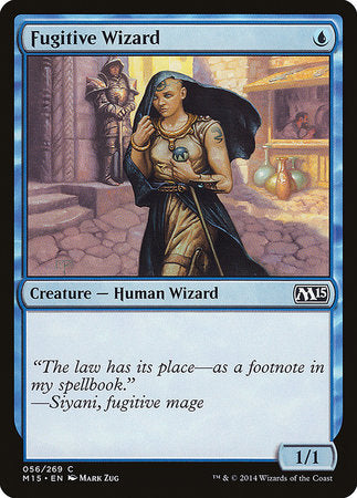 Fugitive Wizard [Magic 2015] | Enigma On Main