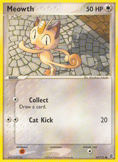 Meowth (69/112) [EX: FireRed & LeafGreen] | Enigma On Main