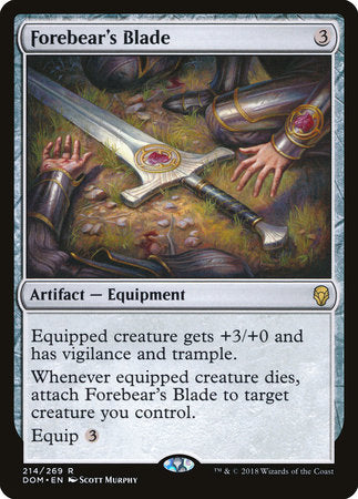 Forebear's Blade [Dominaria] | Enigma On Main