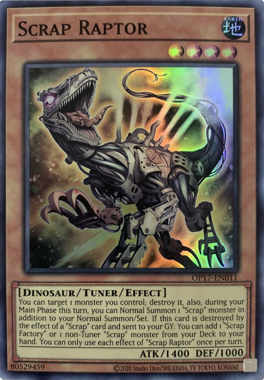 Scrap Raptor [OP17-EN011] Super Rare | Enigma On Main