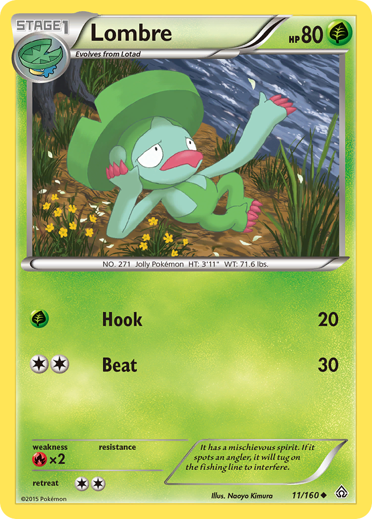 Lombre (11/160) [XY: Primal Clash] | Enigma On Main