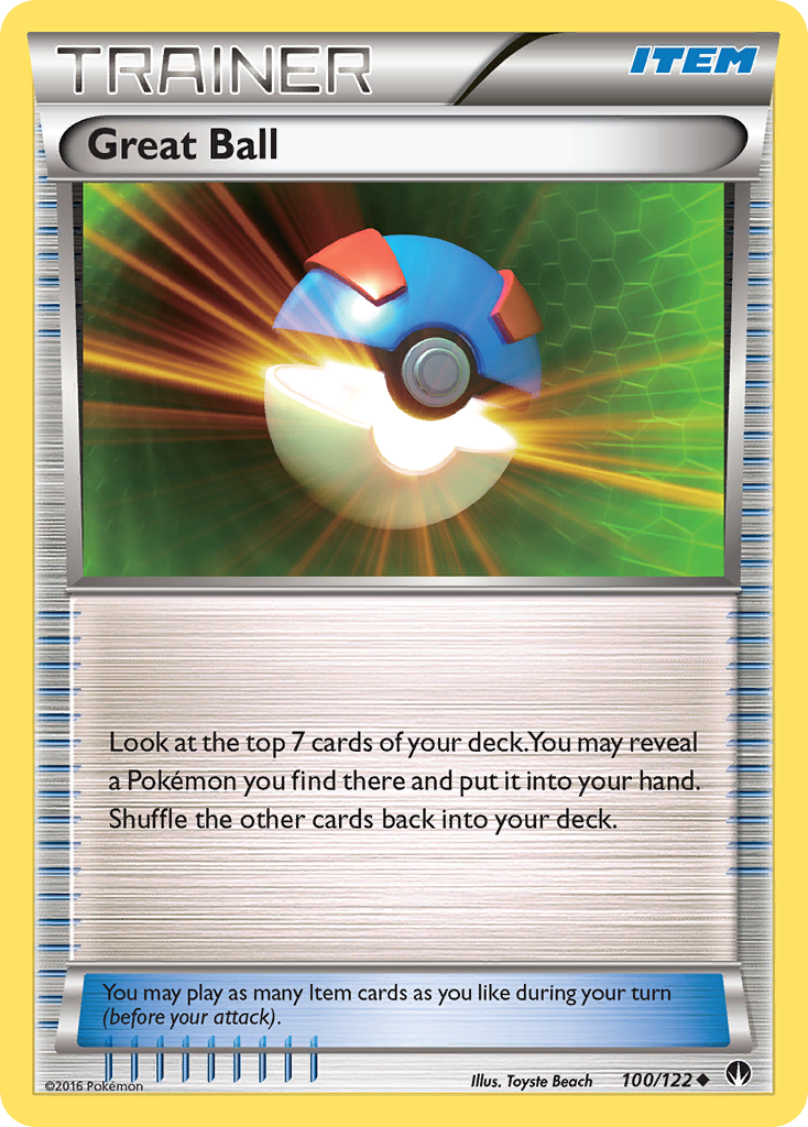 Great Ball (100/122) [XY: BREAKpoint] | Enigma On Main