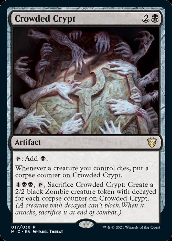 Crowded Crypt [Innistrad: Midnight Hunt Commander] | Enigma On Main