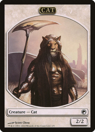 Cat Token [Scars of Mirrodin Tokens] | Enigma On Main