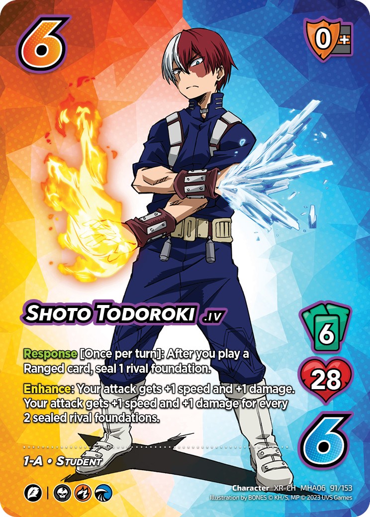 Shoto Todoroki (91/153) (XR) [Jet Burn] | Enigma On Main