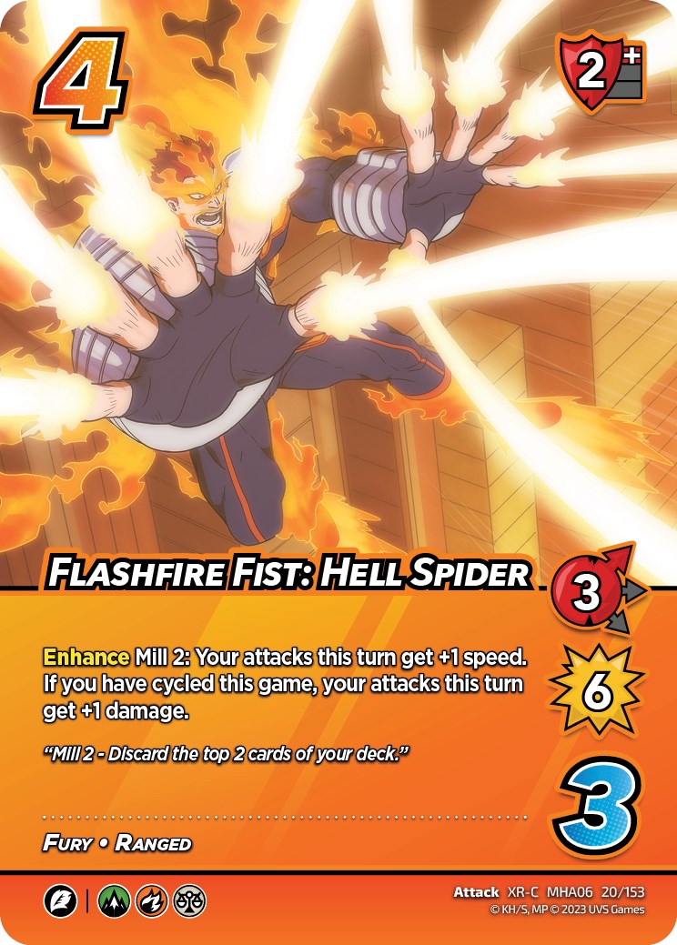 Flashfire Fist: Hell Spider (XR) [Jet Burn] | Enigma On Main