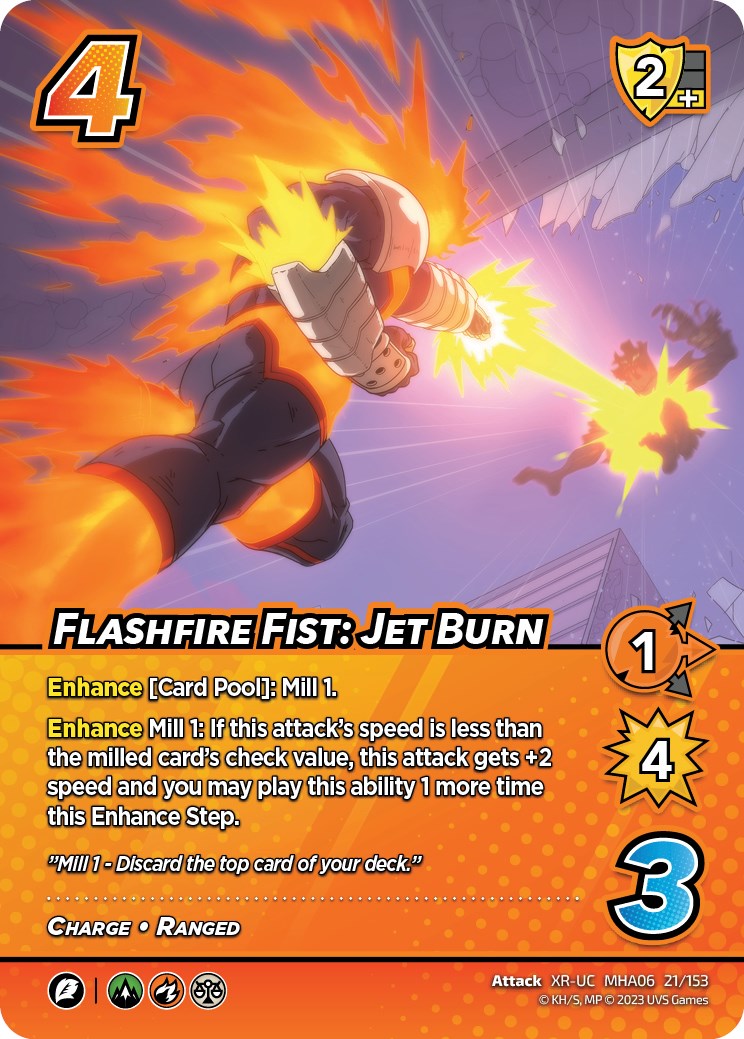 Flashfire Fist: Jet Burn (XR) [Jet Burn] | Enigma On Main