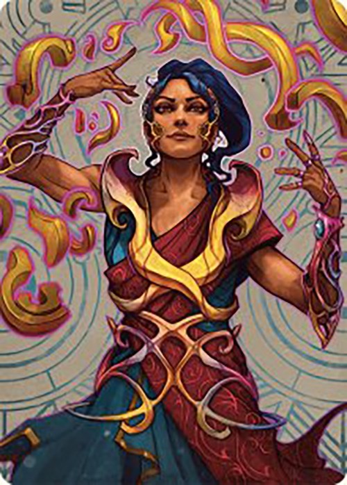 Saheeli, the Sun's Brilliance Art Card [The Lost Caverns of Ixalan Art Series] | Enigma On Main