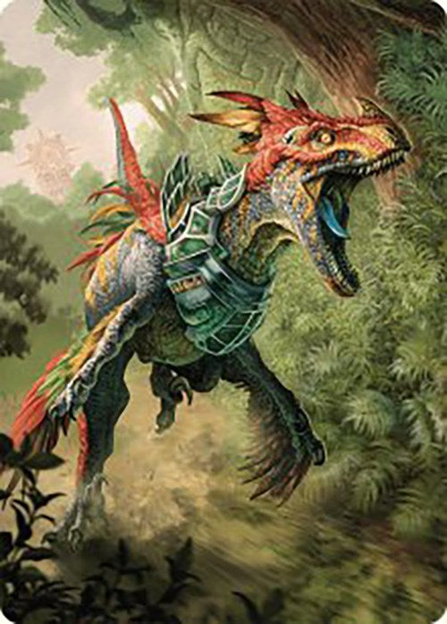 Dinosaur Token Art Card [The Lost Caverns of Ixalan Art Series] | Enigma On Main