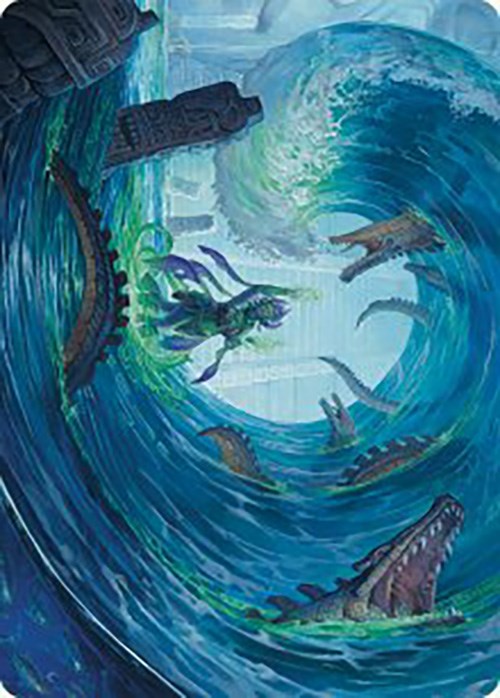 Wave Goodbye Art Card [The Lost Caverns of Ixalan Art Series] | Enigma On Main