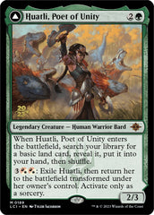 Huatli, Poet of Unity // Roar of the Fifth People [The Lost Caverns of Ixalan Prerelease Cards] | Enigma On Main