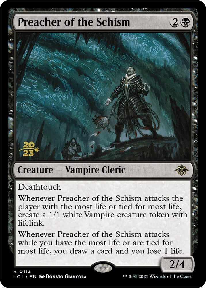 Preacher of the Schism [The Lost Caverns of Ixalan Prerelease Cards] | Enigma On Main
