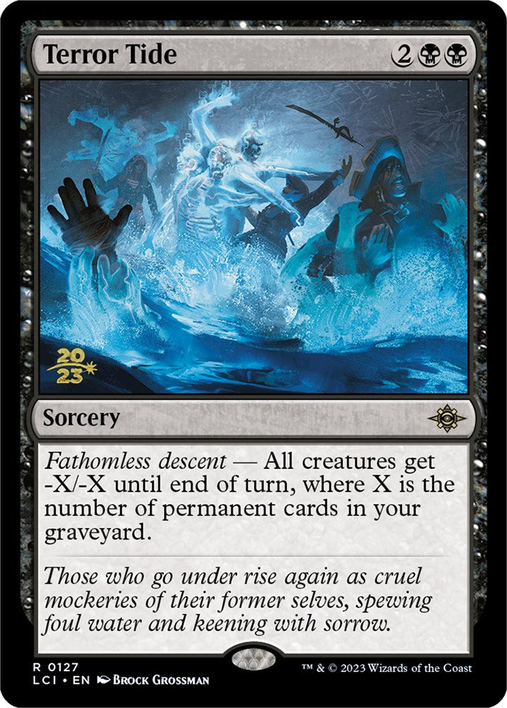 Terror Tide [The Lost Caverns of Ixalan Prerelease Cards] | Enigma On Main