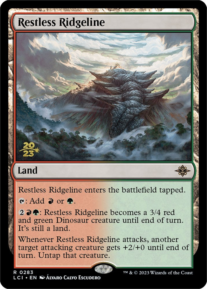 Restless Ridgeline [The Lost Caverns of Ixalan Prerelease Cards] | Enigma On Main