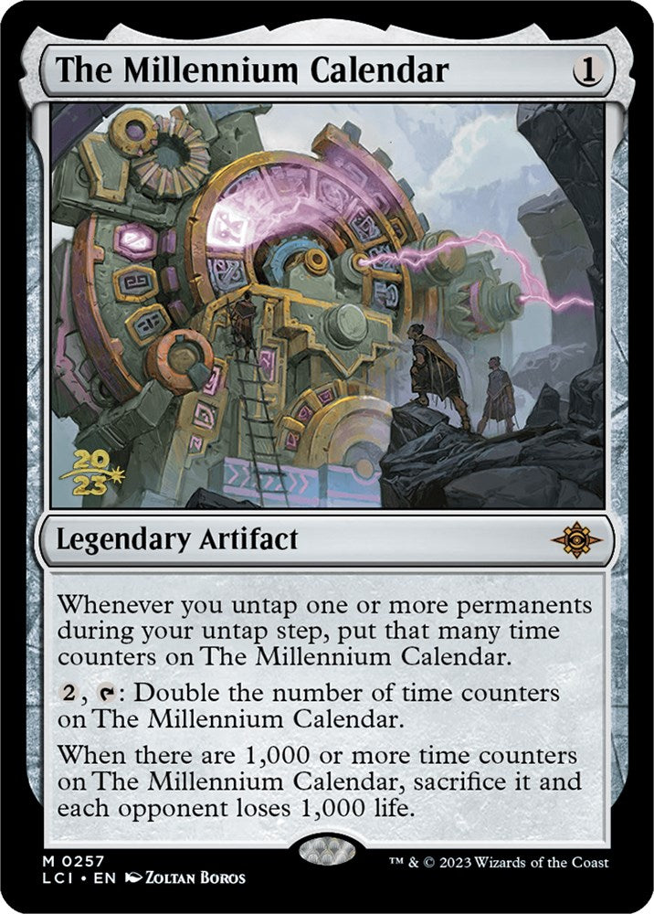 The Millennium Calendar [The Lost Caverns of Ixalan Prerelease Cards] | Enigma On Main