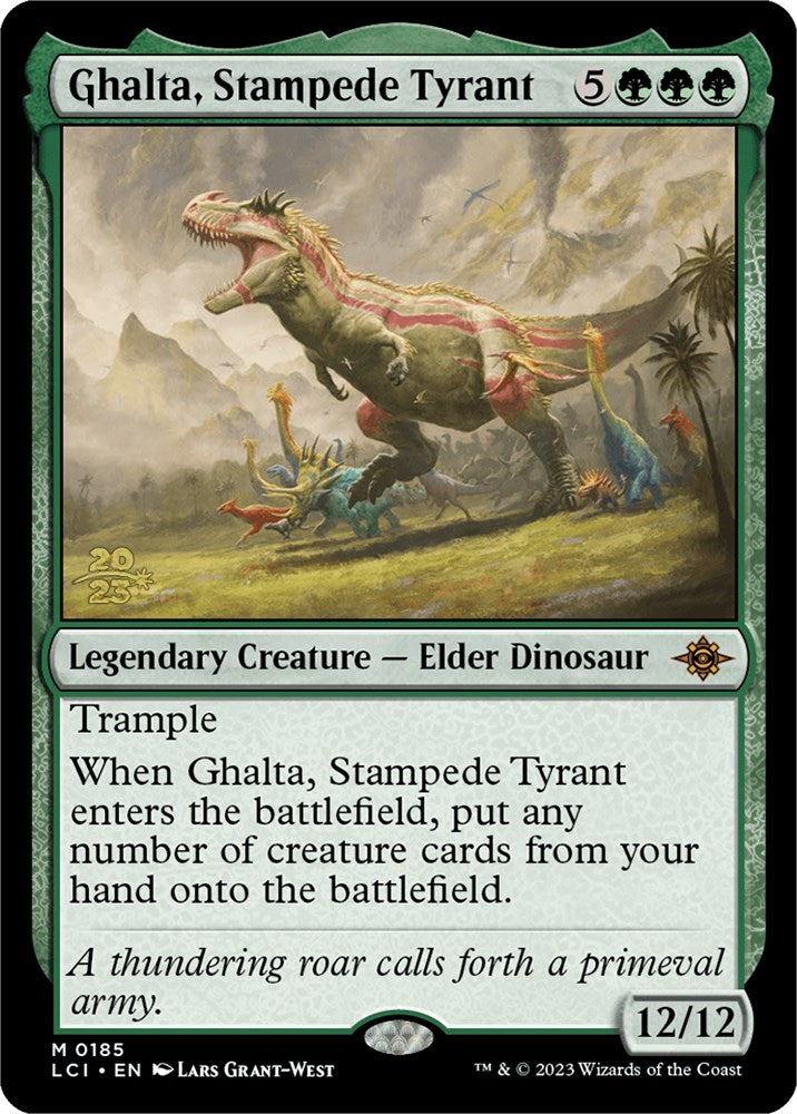 Ghalta, Stampede Tyrant [The Lost Caverns of Ixalan Prerelease Cards] | Enigma On Main