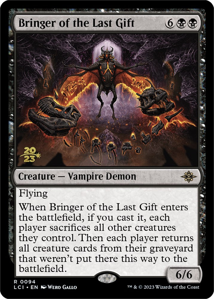 Bringer of the Last Gift [The Lost Caverns of Ixalan Prerelease Cards] | Enigma On Main