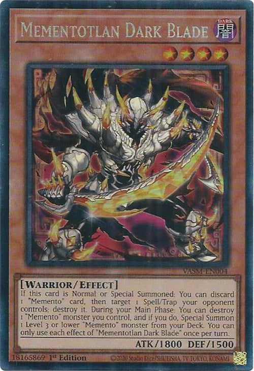 Mementotlan Dark Blade (CR) [VASM-EN004] Collector's Rare | Enigma On Main