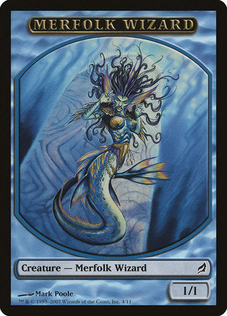 Merfolk Wizard Token [Lorwyn Tokens] | Enigma On Main