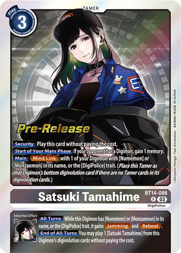 Satsuki Tamahime [BT14-086] [Blast Ace Pre-Release Cards] | Enigma On Main