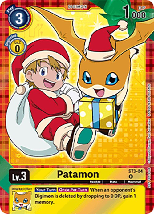 Patamon [ST3-04] (Winter Holiday 2023) [Starter Deck: Heaven's Yellow] | Enigma On Main