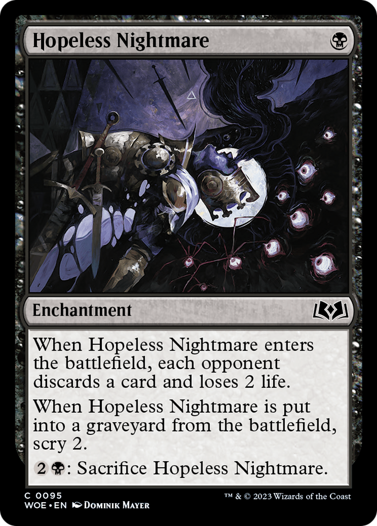 Hopeless Nightmare [Wilds of Eldraine] | Enigma On Main