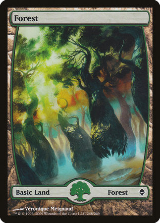 Forest (248) - Full Art [Zendikar] | Enigma On Main