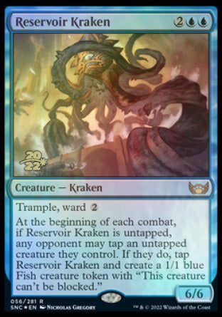 Reservoir Kraken [Streets of New Capenna Prerelease Promos] | Enigma On Main