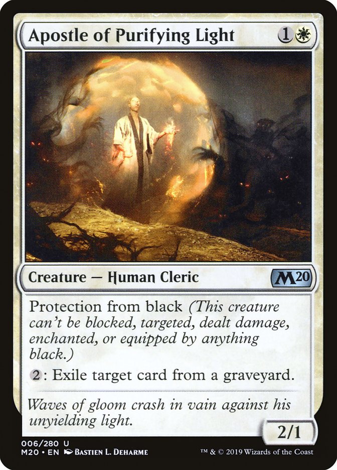 Apostle of Purifying Light [Core Set 2020] | Enigma On Main