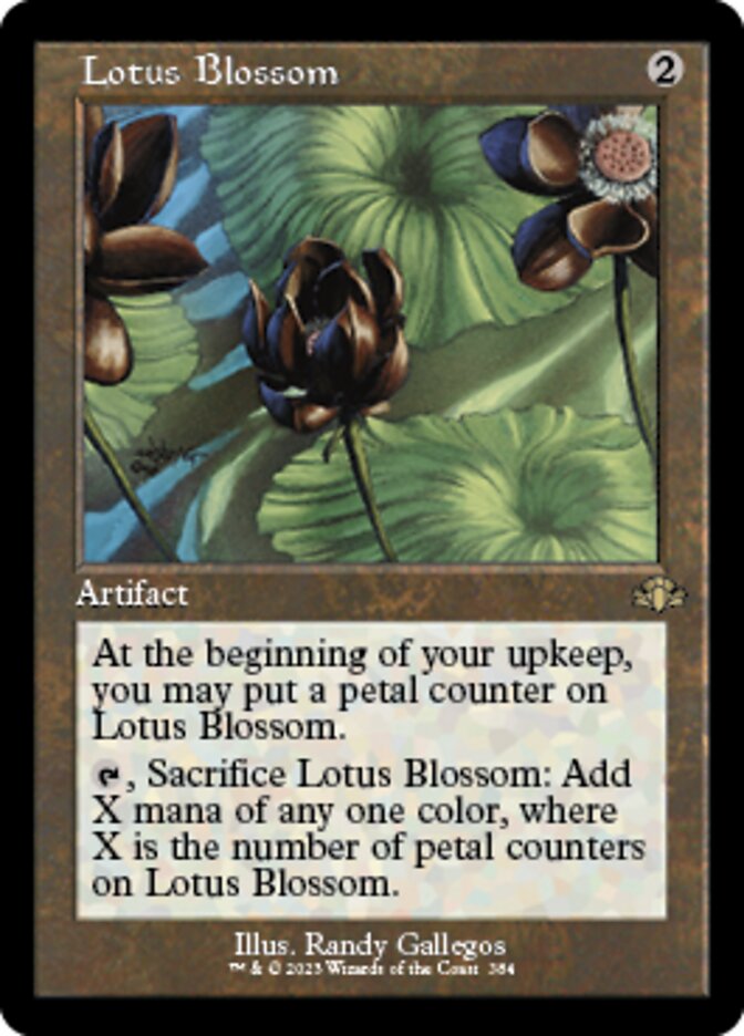 Lotus Blossom (Retro) [Dominaria Remastered] | Enigma On Main