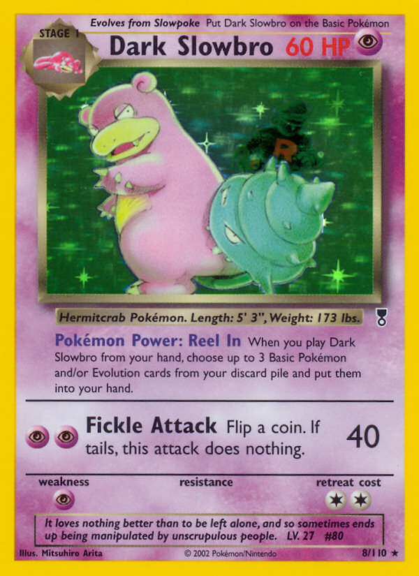 Dark Slowbro (8/110) [Legendary Collection] | Enigma On Main