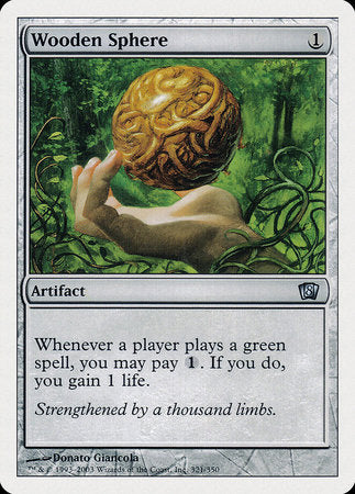 Wooden Sphere [Eighth Edition] | Enigma On Main