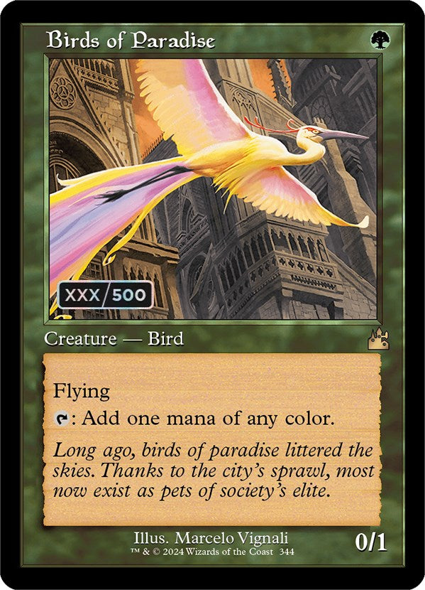 Birds of Paradise (Retro) (Serialized) [Ravnica Remastered] | Enigma On Main