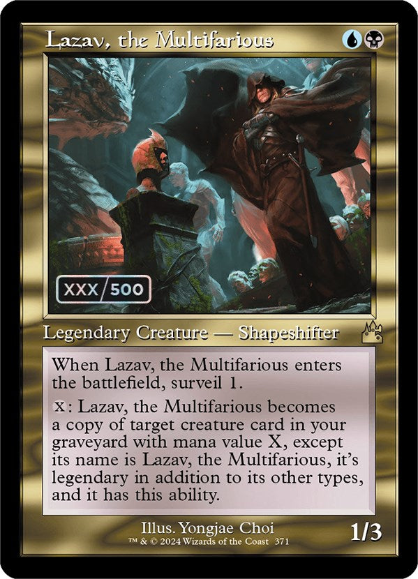 Lazav, the Multifarious (Retro) (Serialized) [Ravnica Remastered] | Enigma On Main