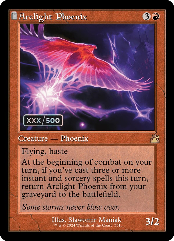 Arclight Phoenix (Retro) (Serialized) [Ravnica Remastered] | Enigma On Main