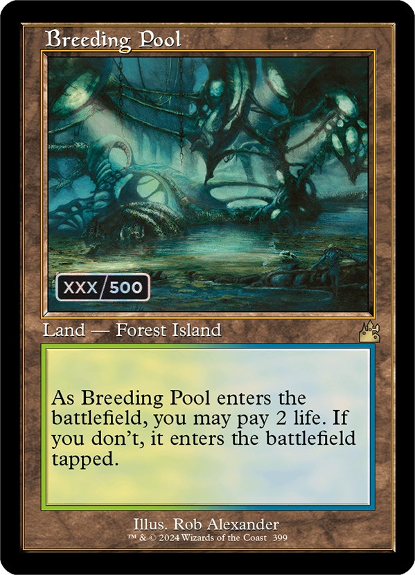 Breeding Pool (Retro) (Serialized) [Ravnica Remastered] | Enigma On Main