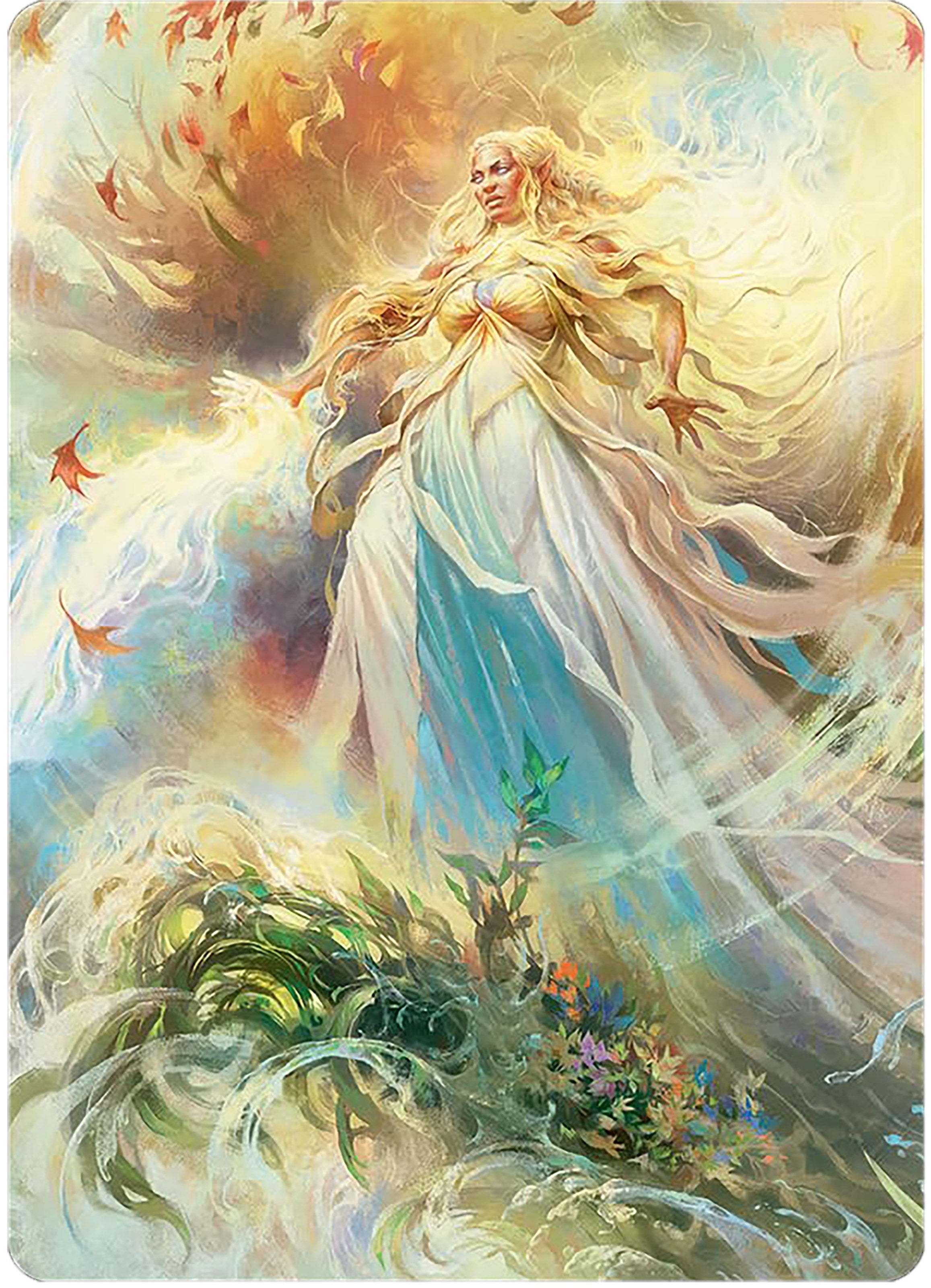 Galadriel, Light of Valinor Art Card [The Lord of the Rings: Tales of Middle-earth Art Series] | Enigma On Main