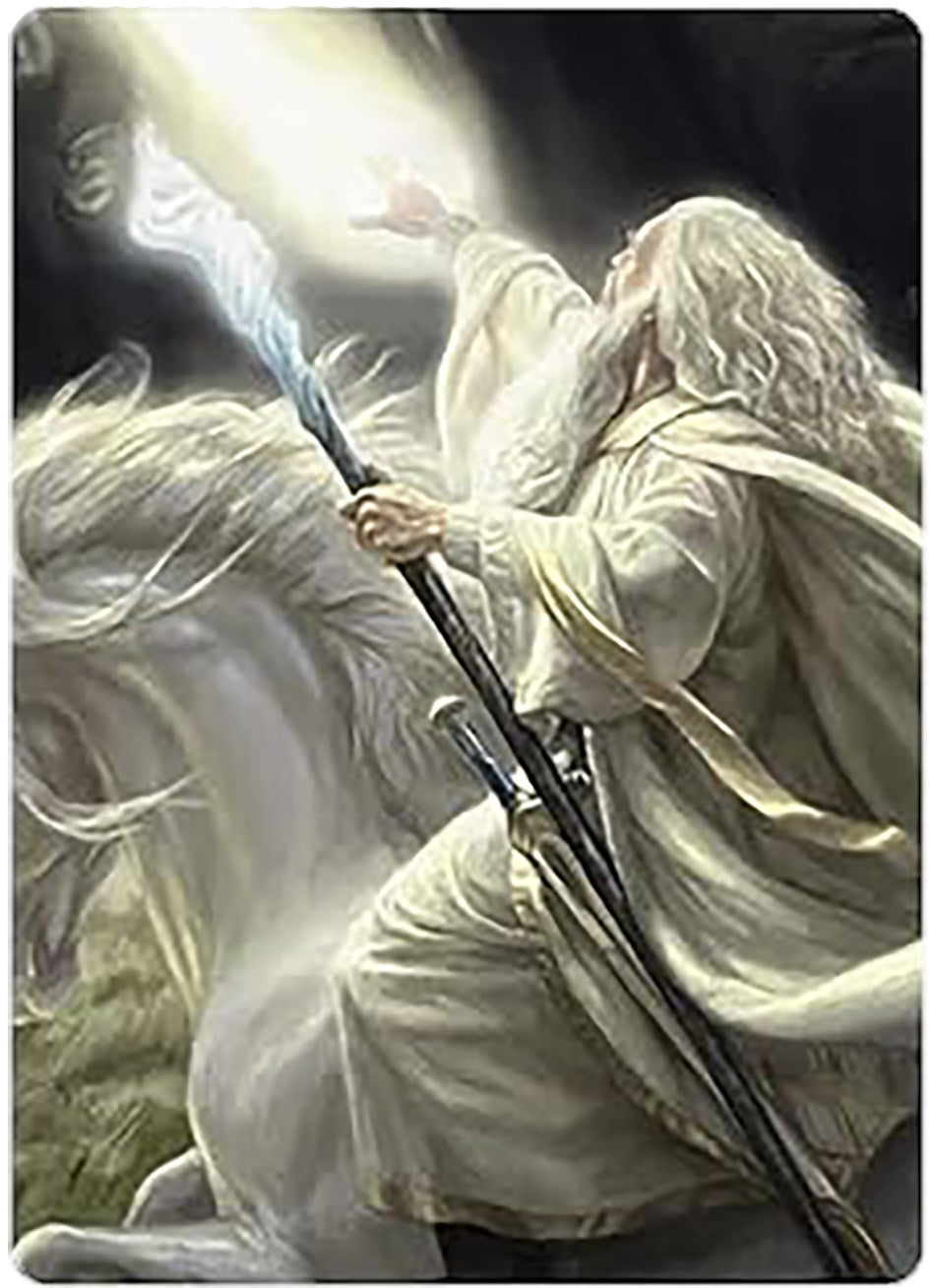 Gandalf of the Secret Fire Art Card [The Lord of the Rings: Tales of Middle-earth Art Series] | Enigma On Main