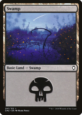 Swamp (297) [Commander Anthology Volume II] | Enigma On Main