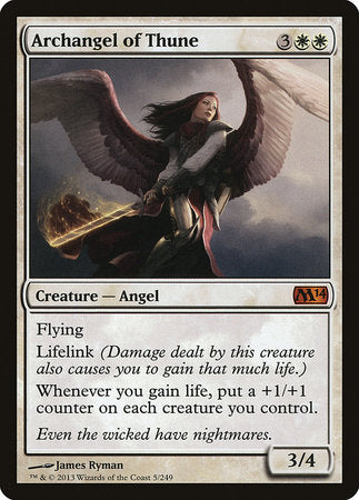 Archangel of Thune [Magic 2014] | Enigma On Main