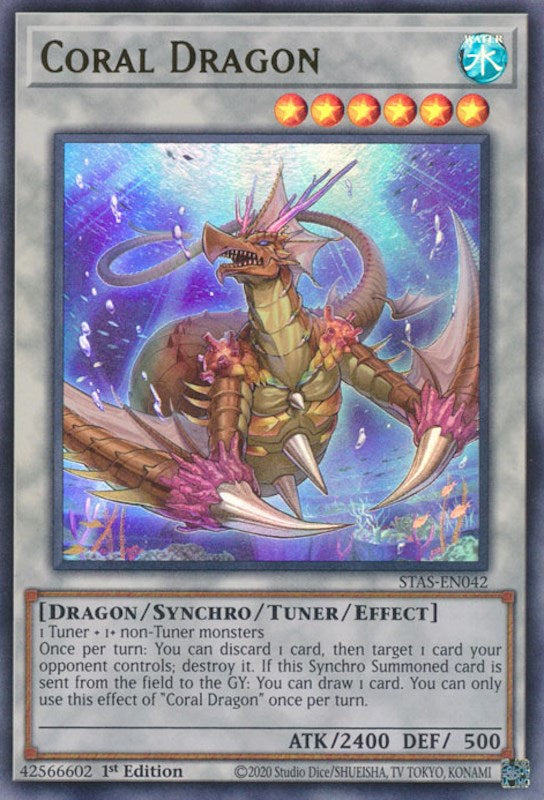 Coral Dragon [STAS-EN042] Ultra Rare | Enigma On Main