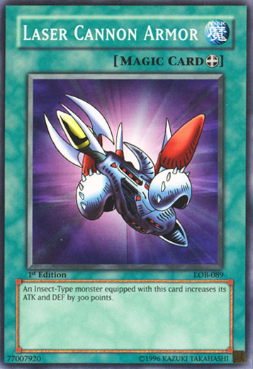 Laser Cannon Armor [LOB-089] Common | Enigma On Main