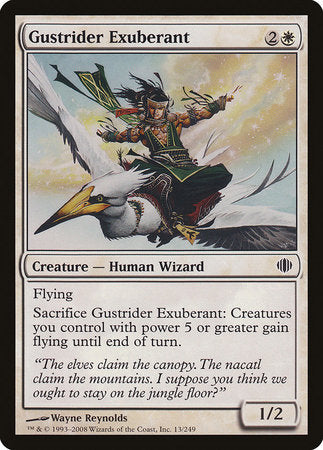 Gustrider Exuberant [Shards of Alara] | Enigma On Main