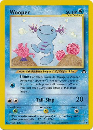 Wooper (71/75) [Neo Discovery Unlimited] | Enigma On Main