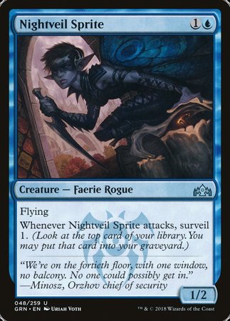 Nightveil Sprite [Guilds of Ravnica] | Enigma On Main