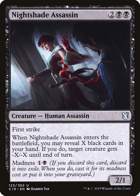 Nightshade Assassin [Commander 2019] | Enigma On Main