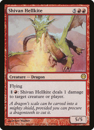 Shivan Hellkite [Duel Decks: Knights vs. Dragons] | Enigma On Main