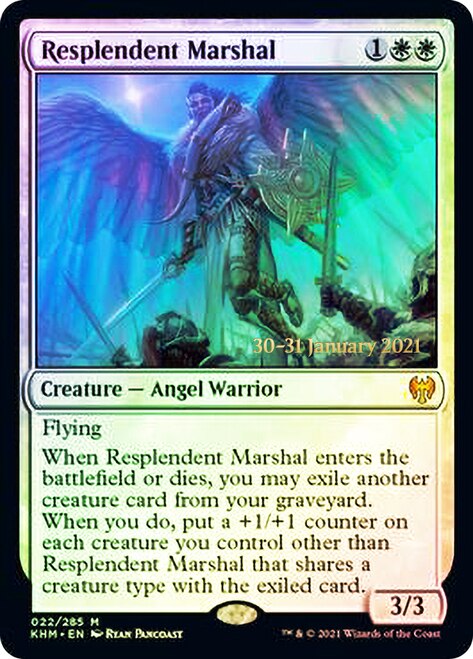 Resplendent Marshal  [Kaldheim Prerelease Promos] | Enigma On Main