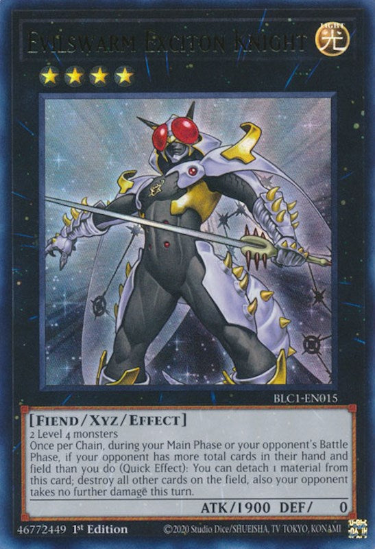 Evilswarm Exciton Knight [BLC1-EN015] Ultra Rare | Enigma On Main