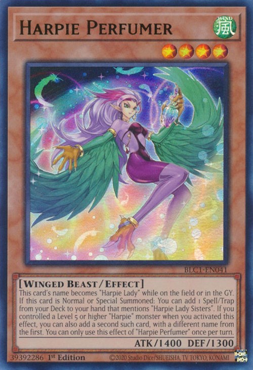 Harpie Perfumer [BLC1-EN041] Ultra Rare | Enigma On Main